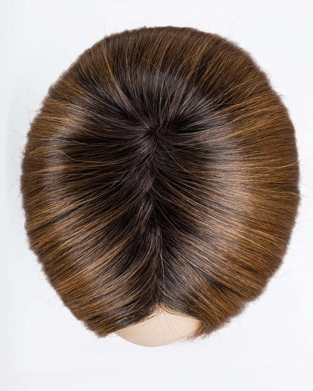 Nougat Rooted 12.8.20 | Lightest Brown And Medium Brown With Light Strawberry Blonde Blend With Shaded Roots