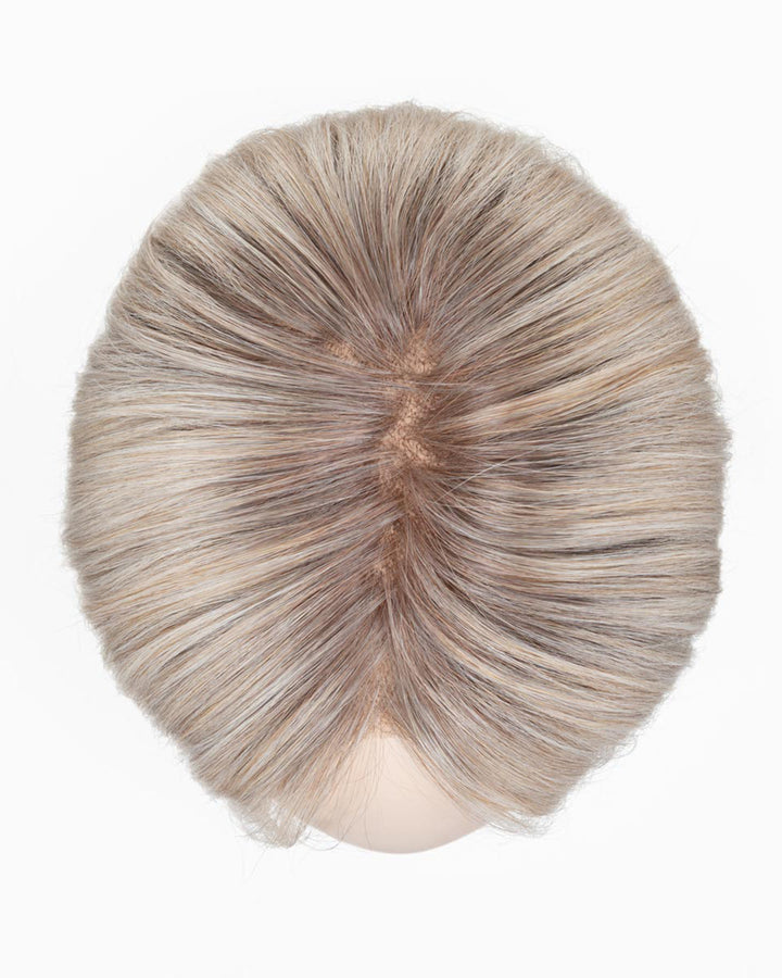 Pearl Blonde Rooted 101.14.16 | Pearl Platinum, Medium Ash Blonde And Medium Blonde Blend With Shaded Roots