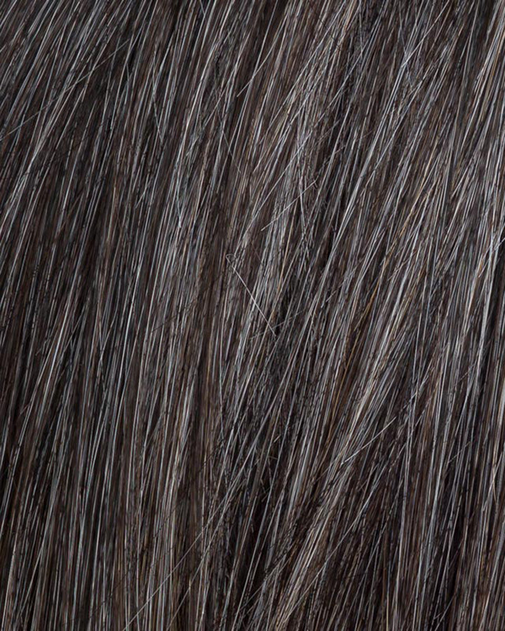 Pepper Lighted 39.2.51 | Darkest Brown Black/Dark Brown Blend And Lightest Brown With Grey Blend And Highlights Throughout And Concentrated In The Front