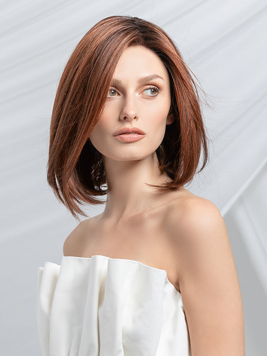 Catch Mono In Cinnamon Brown Rooted 33.30.130 | Dark And Light Auburn With Deep Copper Brown Blend And Shaded Roots