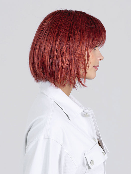 Hot Flame Rooted 132.133 | Granat Red And Red Violet Blend With Shaded Roots