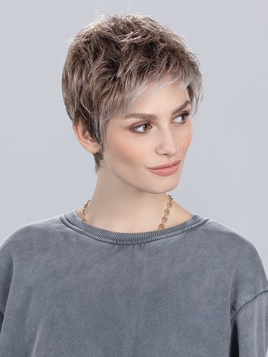 Smoke Frosted 38.8.56 | Light Brown And Medium Brown With Lightest Blonde And Grey Blend With A Soft Matte Finish