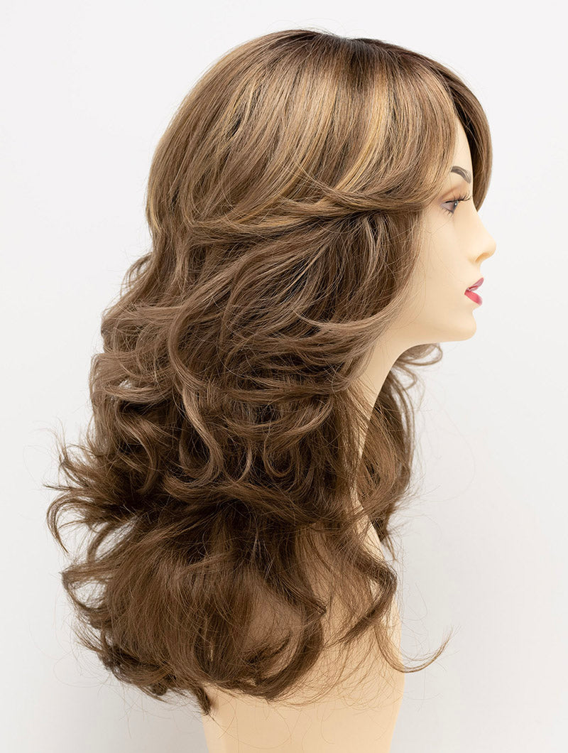 Toasted Sesame | 12/24 R8 | Rooted Cool Light Brown with Highlights