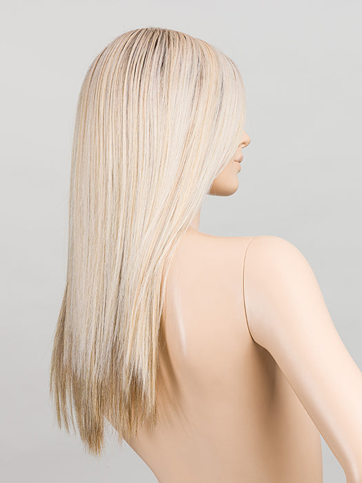 Pastel Blonde Rooted 25.22.16 | Lightest Golden Blonde And Light Neutral Blonde With Medium Blonde Blend And Shaded Roots