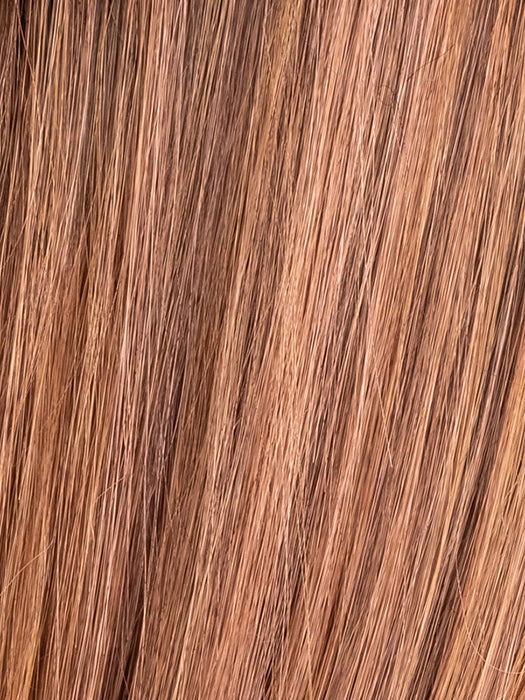 Rosewood Rooted | Medium Dark Brown Roots that Melt into a Mixture of Saddle Brown and Terra-Cotta Tones