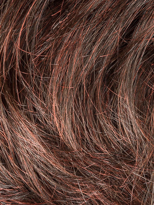 Dark Auburn Mix 33.130.2 | Dark Auburn and Deep Copper Brown with Black/Dark Brown Blend