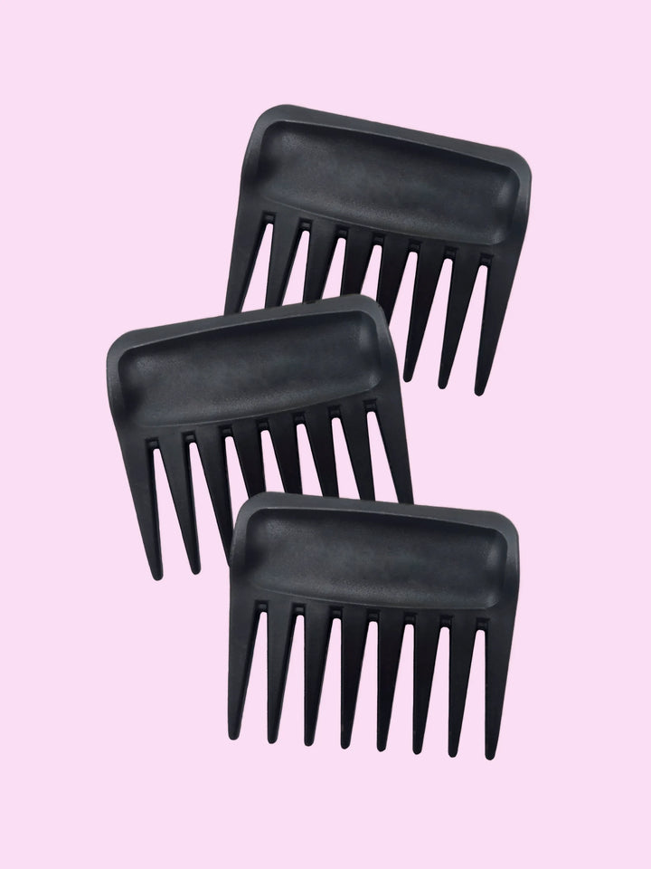 Wide Tooth Comb - 3 Pack