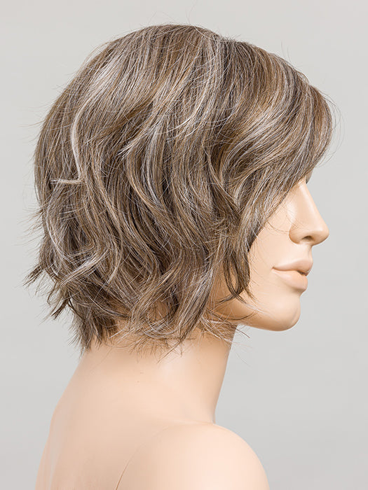 Smoke Frosted 38.36.60 | Light Brown And Medium Brown With Pearl White And Grey Blend With A Soft Matte Finish