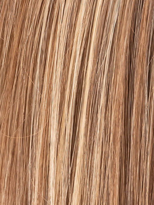 Light Bernstein Rooted 12.26.27 | Light Auburn, Light Honey Blonde, and Light Reddish Brown Blend and Dark Roots