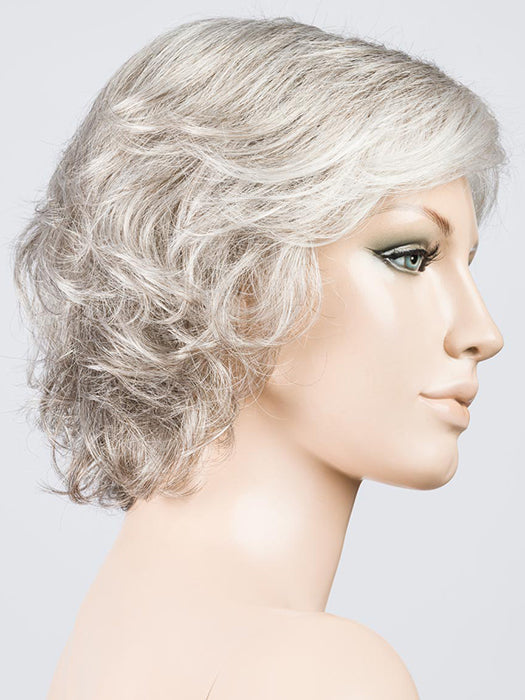 Snow Mix 60.56.58 | Pearl White, Lightest Blonde, And Black/Dark Brown With Grey Blend