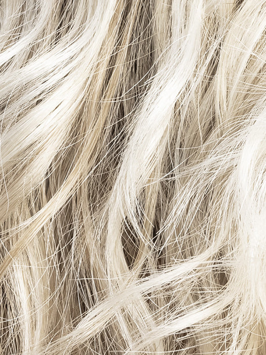 Light Champagne Rooted 23.1001.14 | Light Beige Blonde, Medium Honey Blonde, and Platinum Blonde blend with Dark Roots