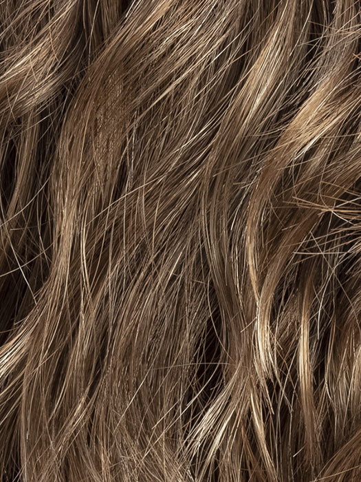 Mocca Rooted 8.30.12.20 | Medium Brown, Light Brown, and Light Auburn Blend with Dark Roots