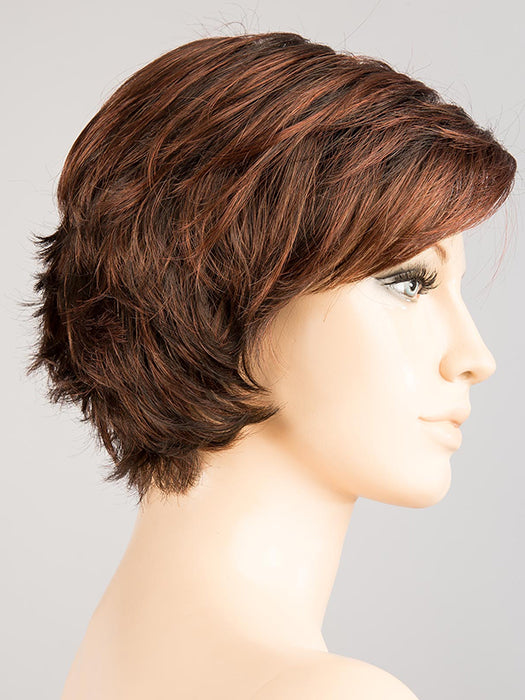 Dark Auburn Mix 33.4.2 | Dark Auburn and Deep Copper Brown with Black/Dark Brown Blend