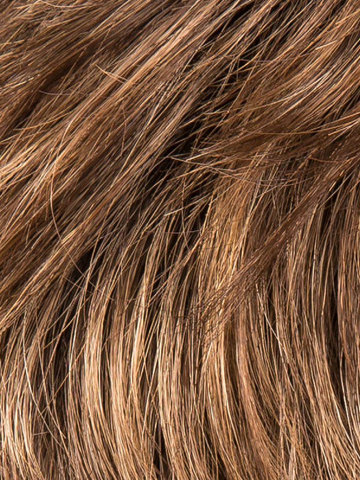 Mocca Rooted 830.27.6 | Medium Brown, Light Brown, and Light Auburn Blend with Dark Roots