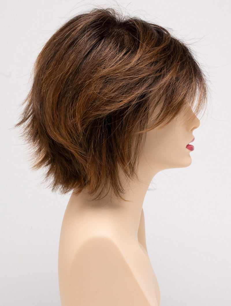 Saffron Spice | 24/33/35 R2 | Rooted Warm Light Brown with Lowlights