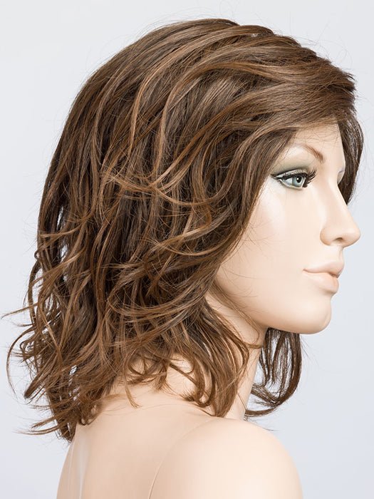 Nougat Tipped 8.12.830 | Medium Brown, Light Auburn, and Lightest Brown Blend with Lighter Tipped Ends