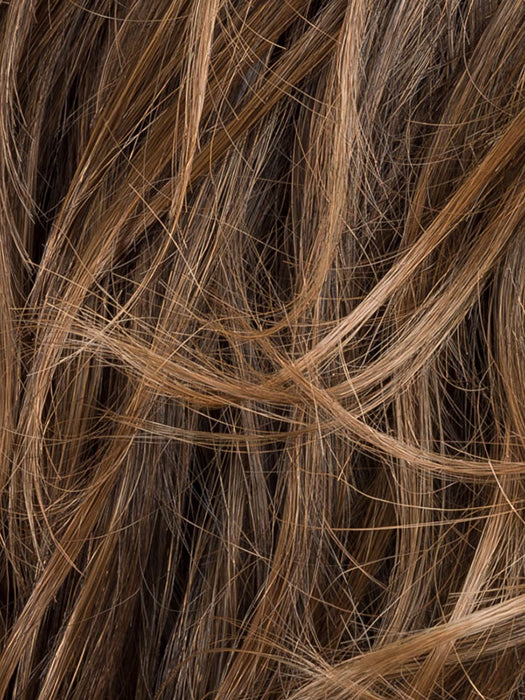 Nougat Tipped 8.12.830 | Medium Brown, Light Auburn, and Lightest Brown Blend with Lighter Tipped Ends