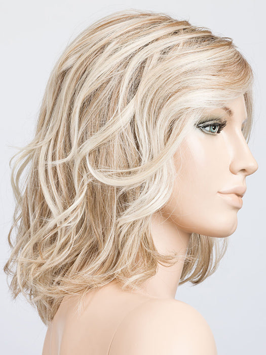 Pearl Blonde Rooted 101.24.20 | Pearl Platinum, Lightest Ash Blonde and Light Strawberry Blonde Blend with Shaded Roots