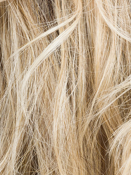 Sandy Blonde Rooted 16.22.20 | Medium Blonde, Light Neutral Blonde, and Light Strawberry Blonde Blend with Shaded Roots