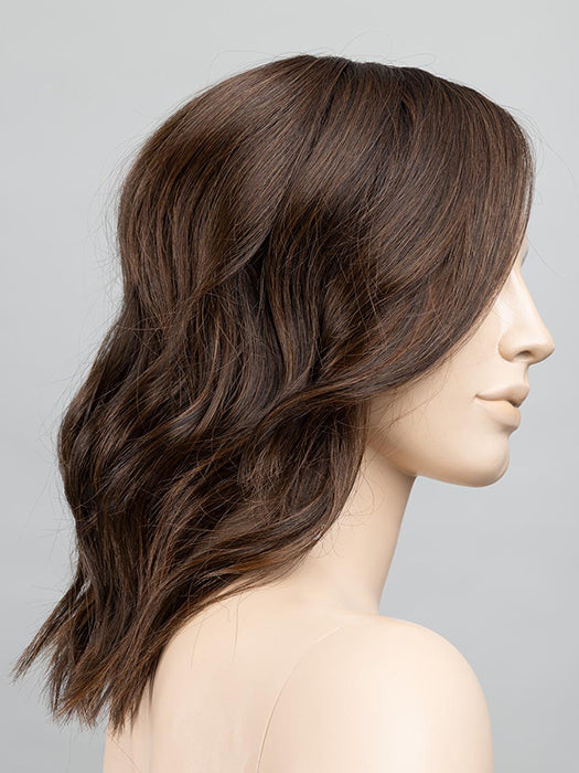 Chocolate Rooted 8.30.6 | Medium Brown Blended With Light Auburn And Dark Brown Blend With Shaded Roots