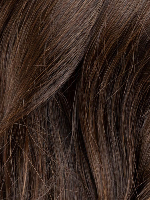 Chocolate Rooted 8.30.6 | Medium Brown Blended With Light Auburn And Dark Brown Blend With Shaded Roots