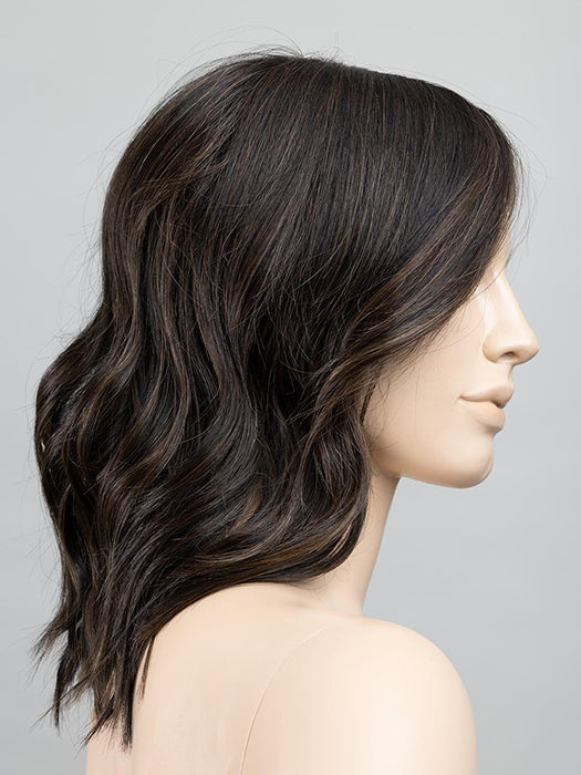 Coffee Brown Rooted 6.8.4 | Dark Brown And Medium Brown With Darkest Brown Blend And Shaded Roots