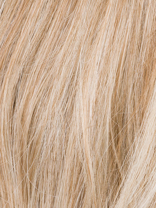 Diva in Champagne Rooted 24.14.20 | Lightest Ash Blonde, Medium Ash Blonde, and Light Strawberry Blonde blend with Dark Shaded Roots