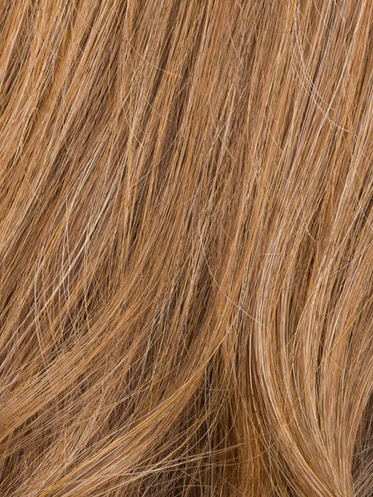 Mocca Rooted 12.8.30.20 | Lightest Brown, Medium Brown, Light Auburn and Light Strawberry Blonde blend with Dark Shaded Roots