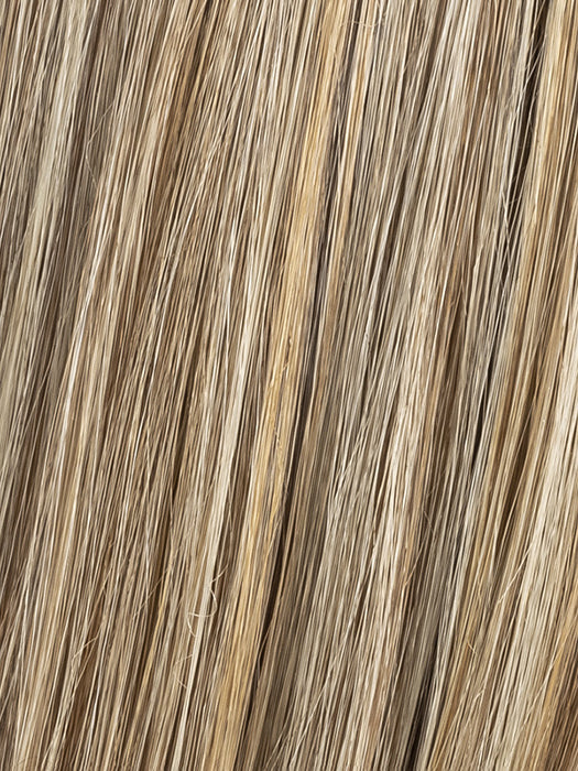 Bernstein Rooted 12.24.27 | Lightest Brown and Lightest Ash Blonde with Dark Strawberry Blonde Blend and Shaded Roots