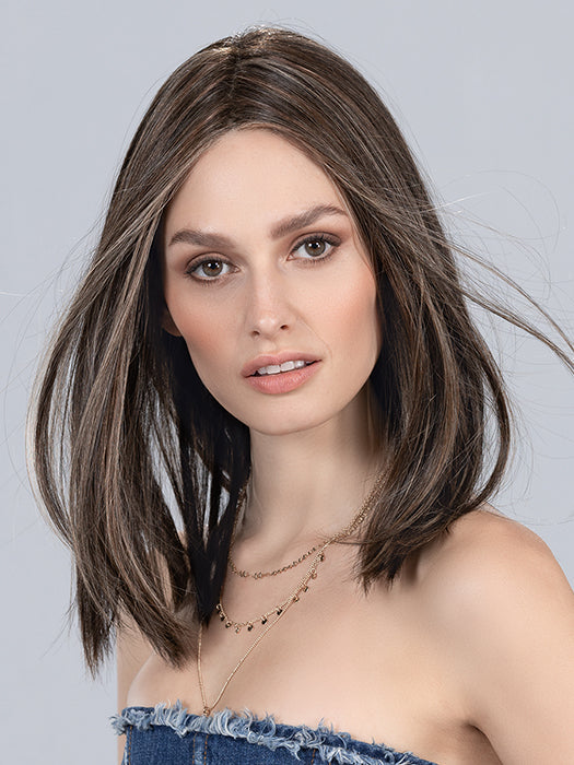 Coffee Brown Mix | 8.6.20 | Medium Brown And Dark Brown With Light Strawberry Blonde Blend