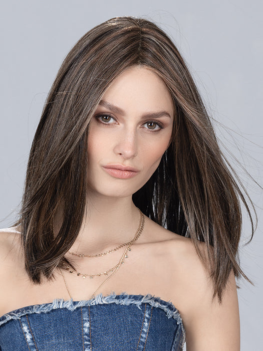 Coffee Brown Mix | 8.6.20 | Medium Brown And Dark Brown With Light Strawberry Blonde Blend