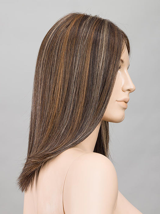 Coffee Brown Mix | 8.6.20 | Medium Brown And Dark Brown With Light Strawberry Blonde Blend