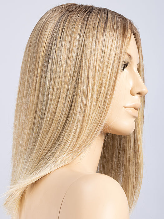 Sandy Blonde Rooted 16.22.20 | Light Neutral Blonde, Lightest Golden Blonde With Medium Blonde Blend And Shaded Roots