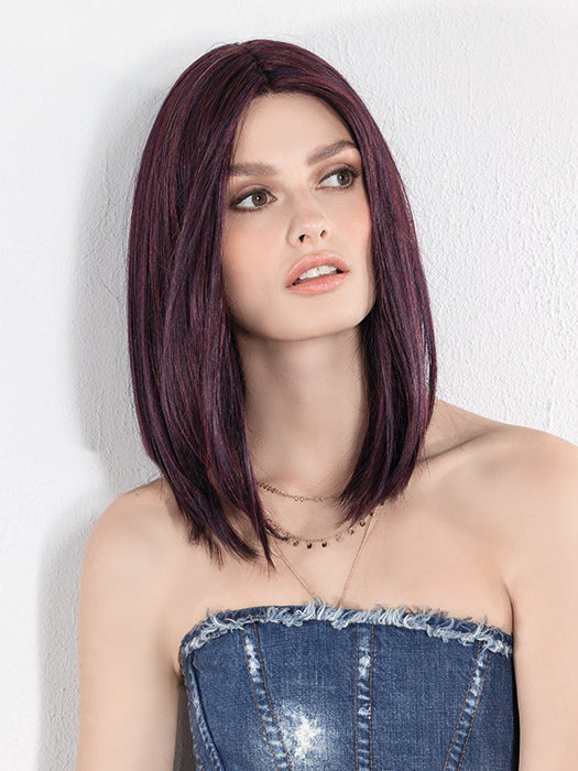 Dark Plum Mix 4.33 | Darkest Brown Blended With Dark Auburn