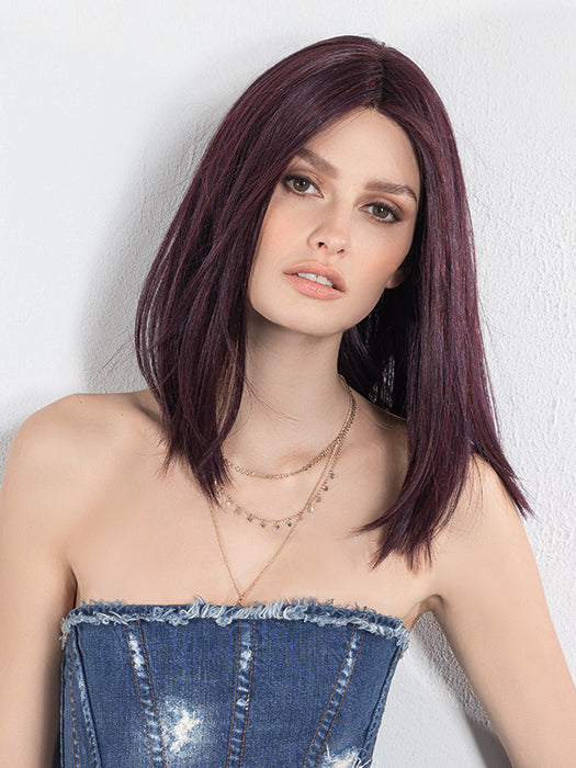 Dark Plum Mix 4.33 | Darkest Brown Blended With Dark Auburn