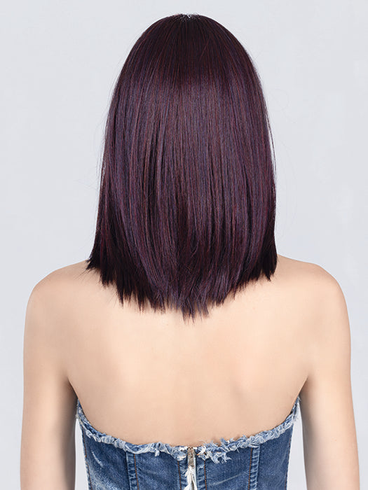Dark Plum Mix 4.33 | Darkest Brown Blended With Dark Auburn
