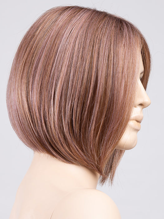 Rosewood Brown Shaded | Medium Brown, Caramel, And Rose Gold Blend With Shaded Roots