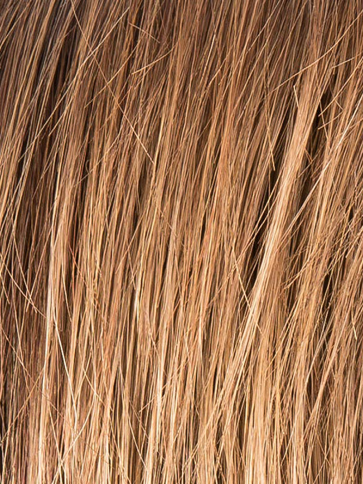 Hot Mocca Rooted 8.30.27.12 | Medium Brown Blended with Light Auburn and Dark Strawberry Blonde with Lightest Brown Blend and Shaded Roots