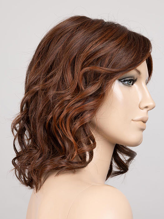 Cinnamon Brown Rooted 33.30.6 | Dark Auburn, Light Auburn And Dark Brown Blend With Shaded Roots