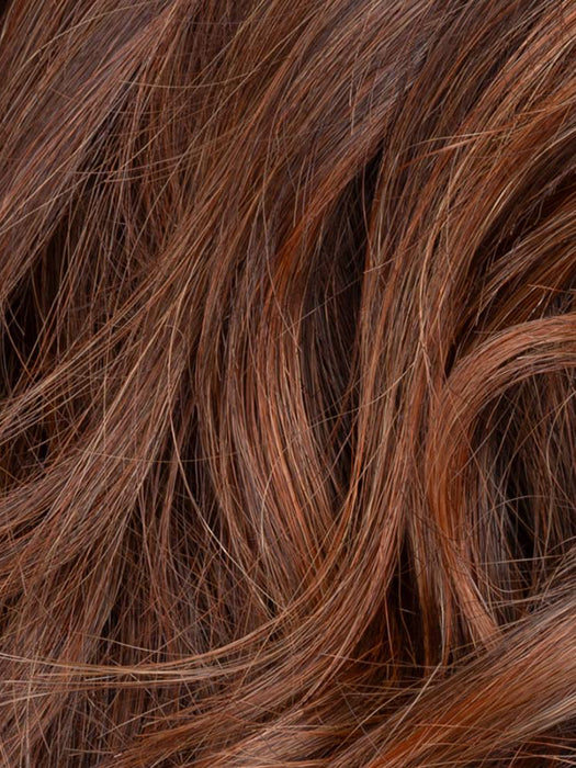 Cinnamon Brown Rooted 33.30.6 | Dark Auburn, Light Auburn And Dark Brown Blend With Shaded Roots