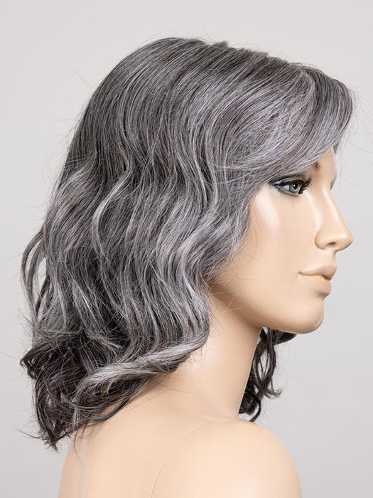 Salt/Pepper Mix 51.44.39 | Black/Dark Brown, Darkest Brown, And Lightest Brown With Grey Blend