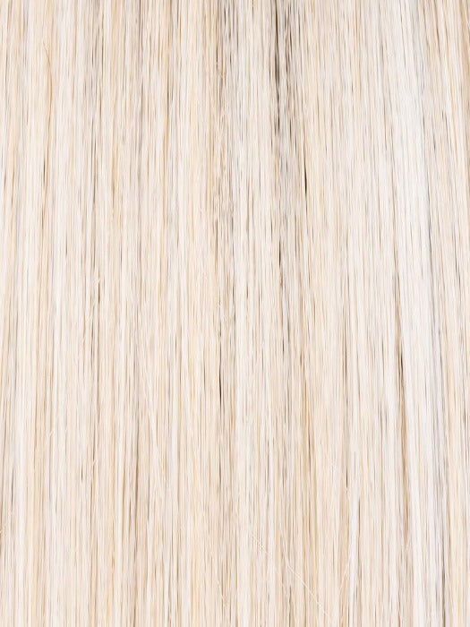 Pearl Blonde Rooted 101.20.25 | Pearl Platinum Blended with Light Strawberry Blonde and Lightest Golden Blonde with Shaded Roots