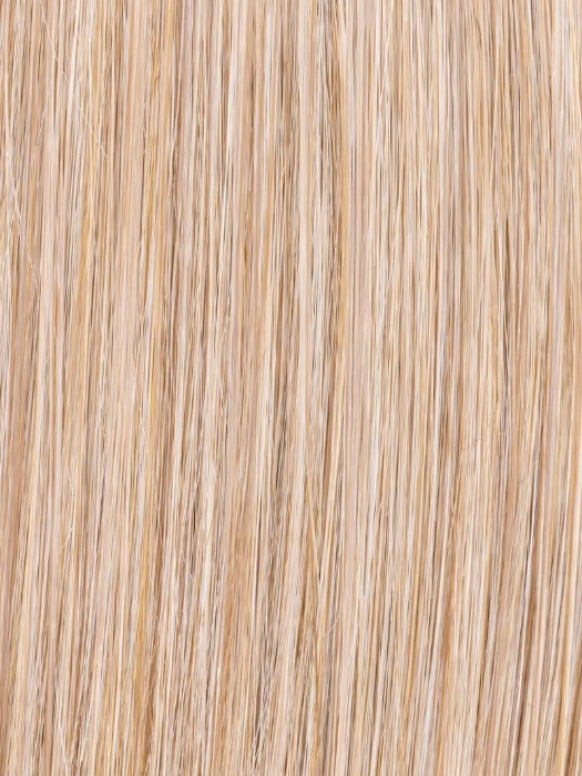 Sandy Blonde Rooted 20.26.22 | Light Strawberry Blonde and Light Golden Blonde with Light Neutral Blonde Blend and Shaded Roots