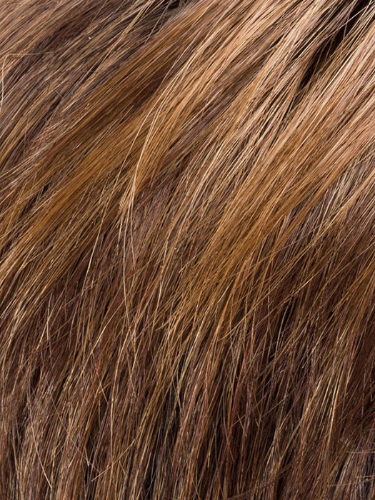 Chocolate Rooted 830.27.33 | Medium Brown, Light Auburn, Dark Strawberry Blonde, and Dark Auburn Blend with Dark Shaded Roots