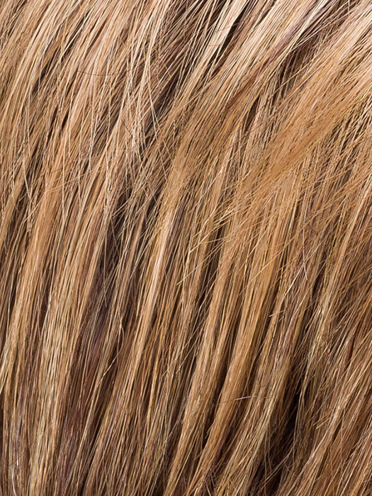 Mocca Rooted 9.830.20 | Medium Warm Brown and Medium Brown Blended with Light Auburn and Light Strawberry Blonde Blend with Shaded Roots