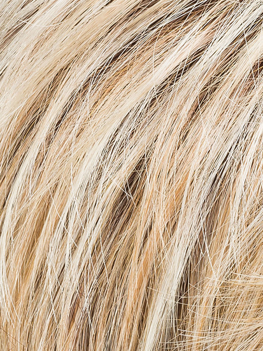 Sandy Blonde Rooted 22.20.25 | Light Neutral Blonde, Light Strawberry Blonde, and Lightest Golden Blonde Blend with Shaded Roots