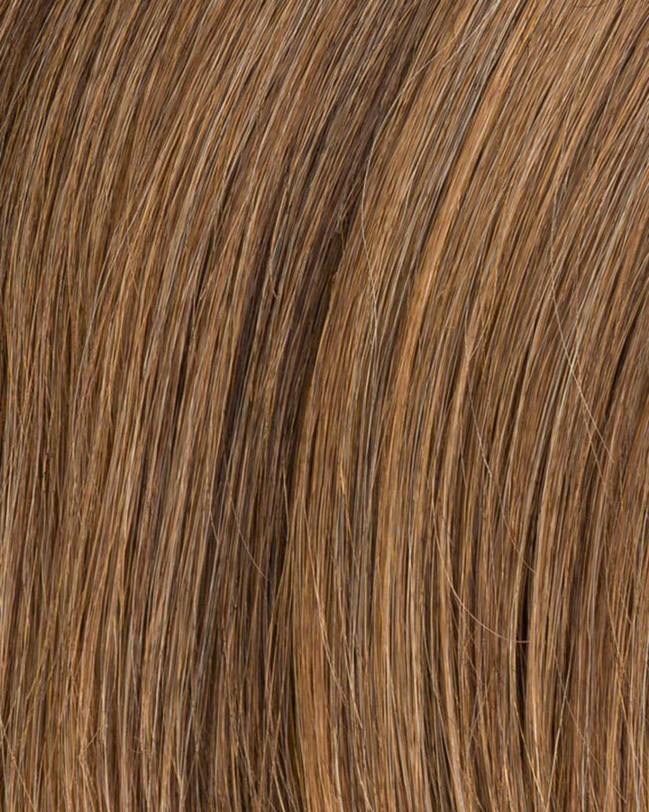 Nougat Rooted 12.8.20 | Lightest Brown And Medium Brown With Light Strawberry Blonde Blend With Shaded Roots