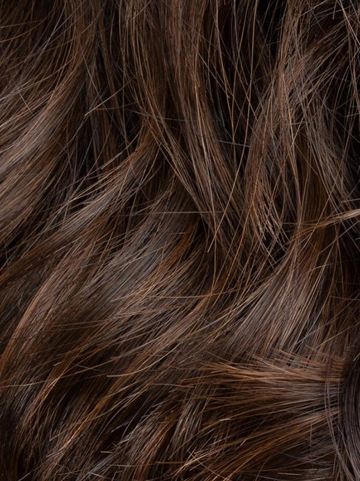 Chocolate Rooted 8.30.6 | Medium Brown Blended With Light Auburn And Dark Brown Blend With Shaded Roots