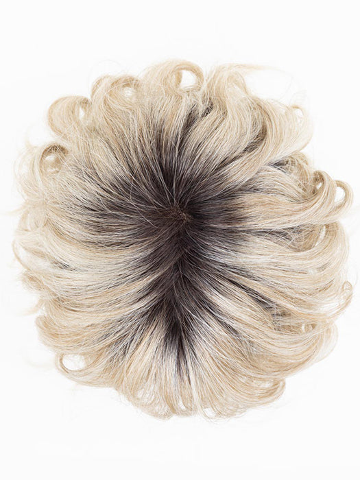 Pearl Blonde Rooted 101.20.25 | Pearl Platinum Blended With Light Strawberry Blonde And Lightest Golden Blonde With Shaded Roots