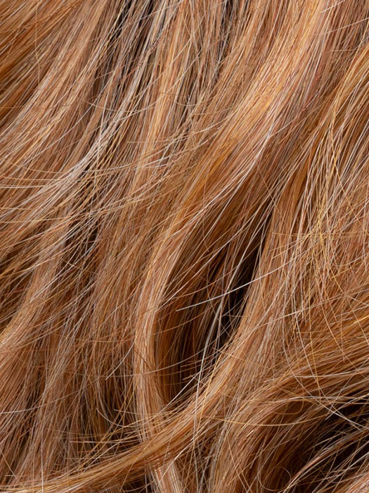 Pumpkin Rooted 27.31.29 | Dark Strawberry Blonde With Light Reddish Auburn And Copper Red Blend With Shaded Roots